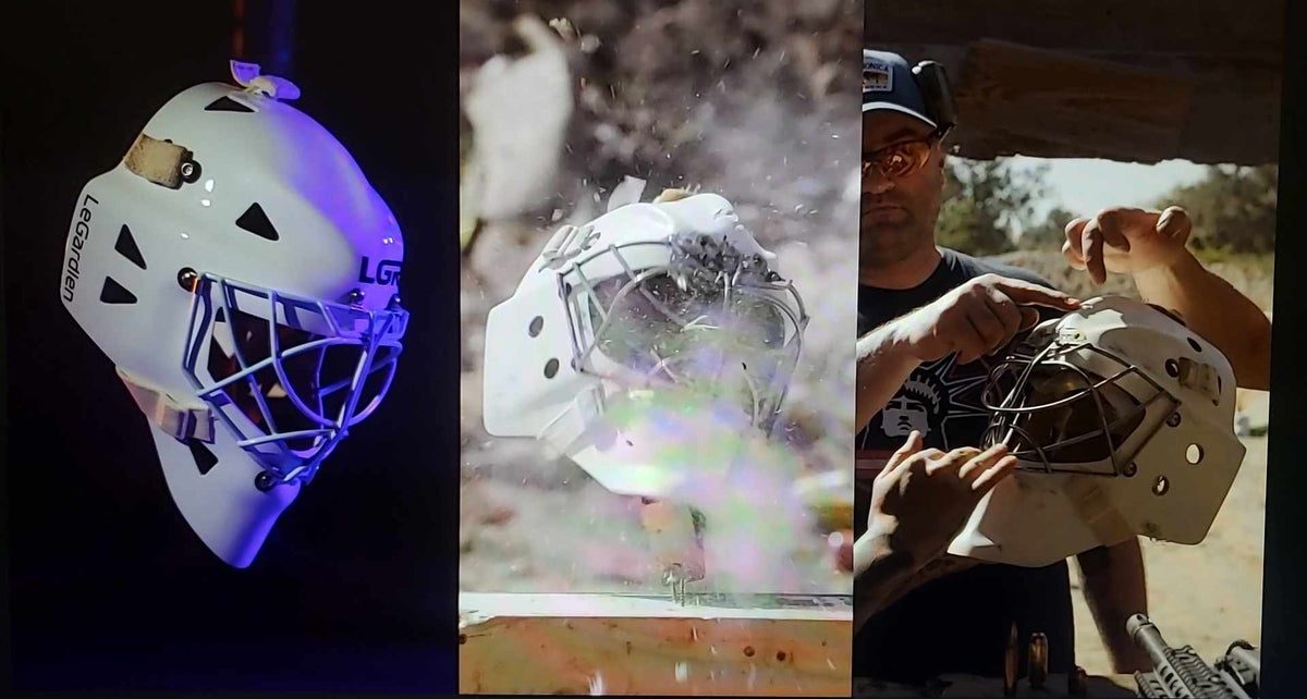 LGR goalie mask testing demonstration thumbnail